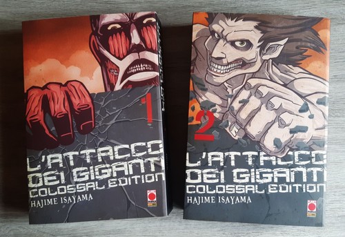Lotto manga attacco dei - manga, l'attacco