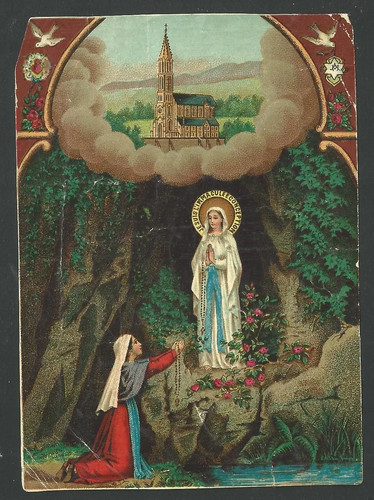 Santino antico madonna - santino, de