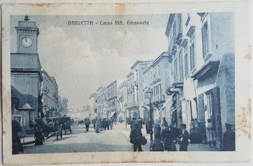 Cartolina barletta corso - cartolina,