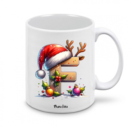 Tazza natale con lettere