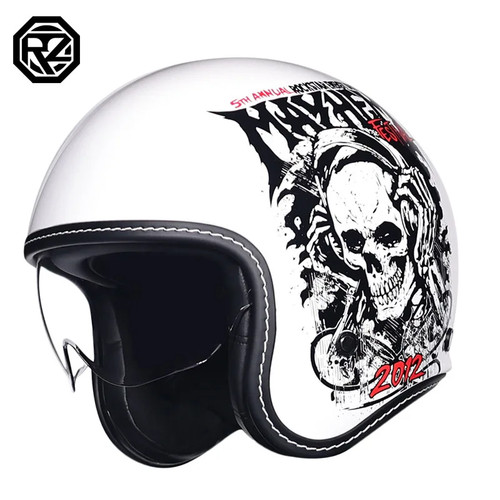 Casco retrò orz uomo - casco, e