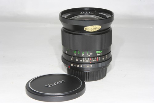 Vivitar 28mm 5 auto - 1:2.5,