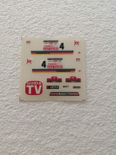 Decals decalcomanie alfa - decalcomanie, 1/43