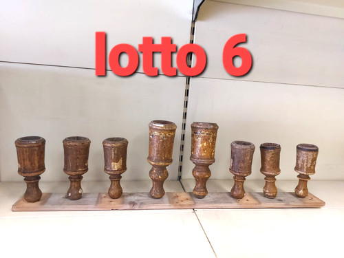 Lotto 8 porta candele - lotto,
