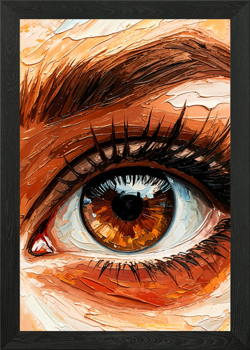 Quadro dettagliato occhio
