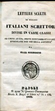 Lettere scelte de' migliori italiani scrittori divise in varie classi
