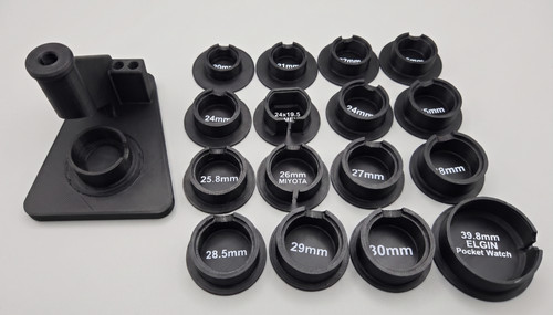 Watch movement holder 17pc set - watch,