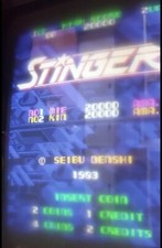 Stinger Original Seibu Denshi Rare Pre Jamma Pcb Working Tested Coinop Arcade
