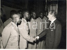 1955 ROMA Alberto FOLCHI al 1° Annuale Bandiera della SOMALIA *Foto 18x13 cm