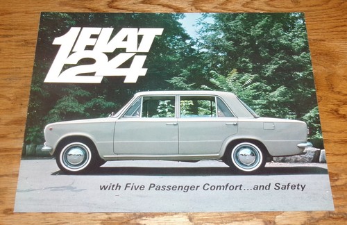 Brochure vendita fiat 124 - brochure,