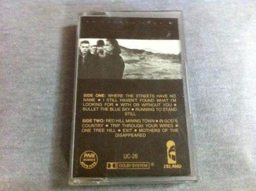 The joshua tree - u2, (cass