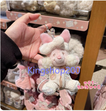 Autentico portachiavi peluche 2025 Disney Winnie The Pooh Maialino regali di Natale 