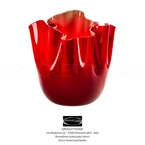 Venini vaso fazzoletto - venini,