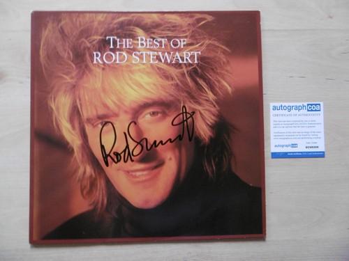 Rod stewart autografo - stewart,