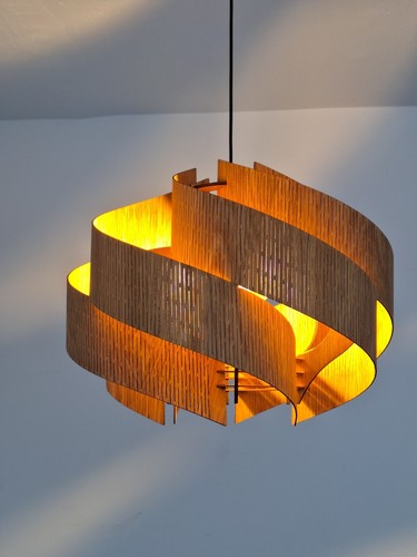 Lampadario rovere lampada