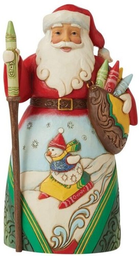 Jim shore babbo natale con - jim,