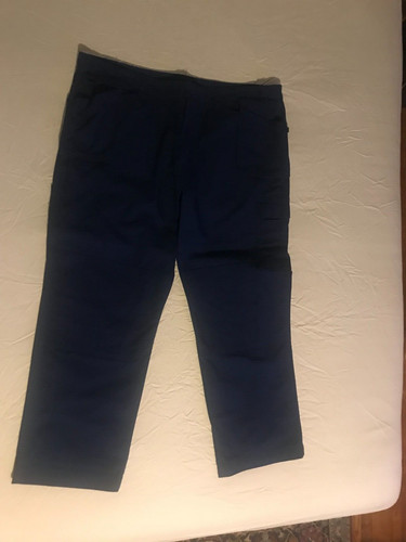 Pantalone cargo blu uniforme