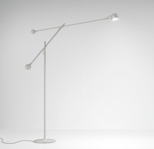 ARTEMIDE IXA - lampada da Terra Bianco/Grigio