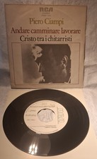 PIERO CIAMPI, ANDARE CAMMINARE LAVORARE (RCA 1975) 45 giri PROMO NM/EX