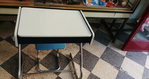 Banco scuola anni 80 - banco,