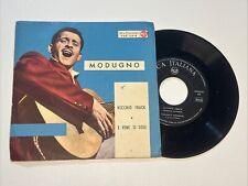 MODUGNO Vecchio frack E vene 'o sole - Disco Vinile 45 Giri