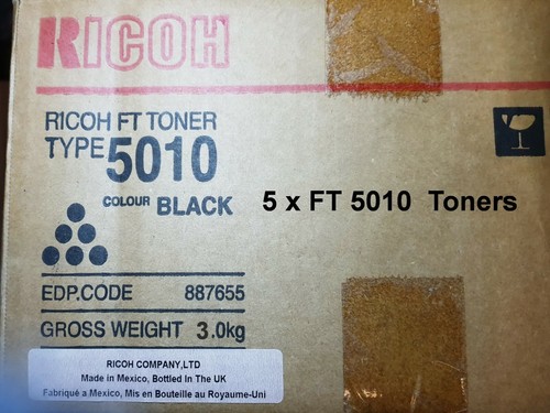 Ricoh type 5010 - toner, nero
