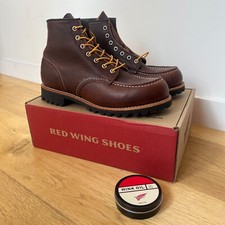 Stivali Red Wings Roughneck Moc Briar Oil Slick - UK8.5 - nuovi con olio di visone