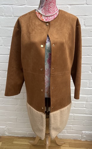 Cappotto pelliccia ecopelle