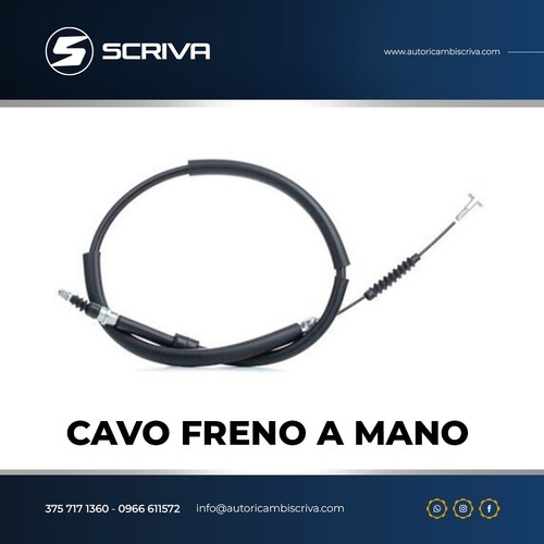 Cavo comando freno mano - comando,
