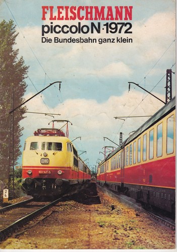 Fleischmann piccolo 1972 - fleischmann, n