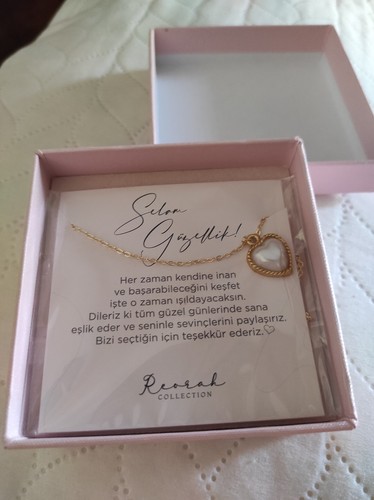 Collana ciondolo dorato cuore - ciondolo,