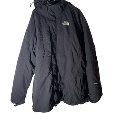 The North Face HyVent Giacca Uomo Nero Cappotto Isolato con Cappuccio Outdoor