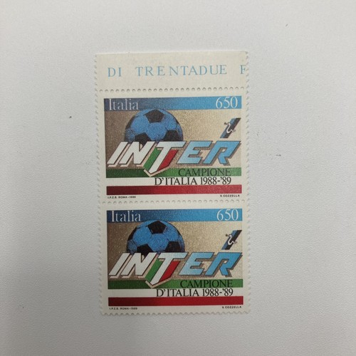 Francobollo inter 1988 - francobollo,