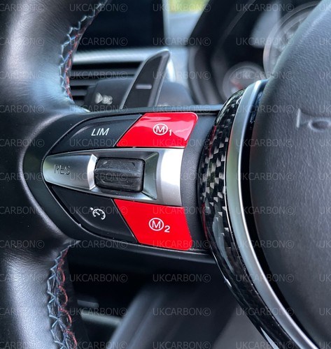 Pulsante rosso ukcarbon - rosso, m1