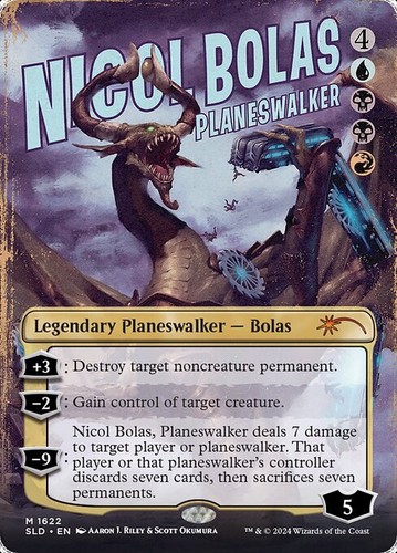Mtg nicol bolas planeswalker - mtg, bolas,