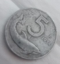 MONETA  5 LIRE DEL 1954 -