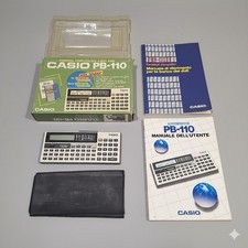Casio PB-110 Data Bank 1983