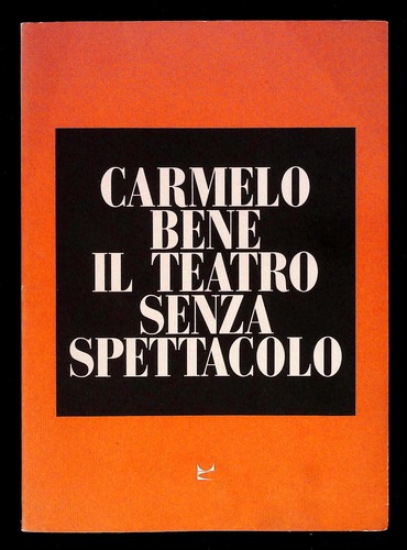 Carmelo bene il - aa.,