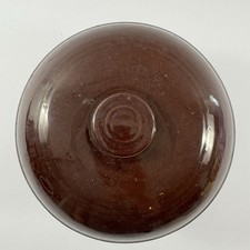 Antique Brown Stoneware Crock