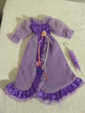 Tanya Principessa dei Fiori - abito viola con ombrello - CeppiRatti 1982 (ba02)