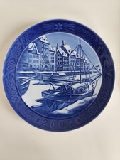 Piatto da collezione in ceramica - royal copenhagen - anno 2007