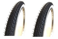 OFFERTA COPERTONI 20 X 1.75 BIANCO NERO X BICICLETTA GRAZIELLA BICI EPOCA 47 406