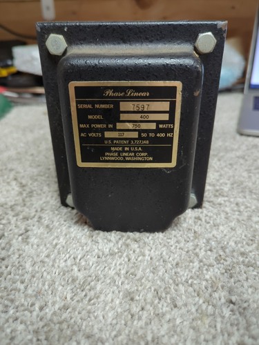Trasformatore phase linear 400 - trasformatore,