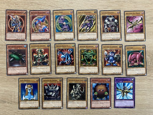 Lotto carte iconiche yugioh - carte,