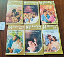 HARMONY SERIE ORO( LOTTO DI 6 )JEFFRIES CARROLL HALEY BENNETT......... VEDI FOTO