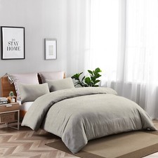 PARURE COPRIPIUMINO MATRIMONIALE IN COTONE SET SACCO LETTO 2 PIAZZE E 2 FEDERE