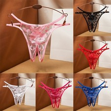 Intimo Donna Perizoma Traforato Hot Sell Pizzo Esca Rete Sexy Mutandine