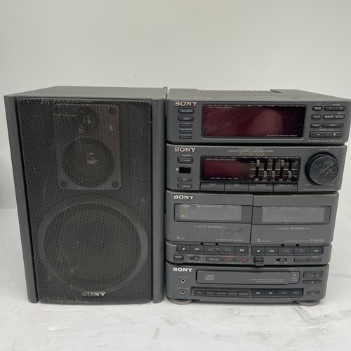 Sony compact shelf stereo - sony,