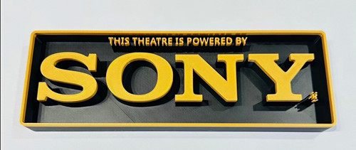 Insegna logo home cinema - insegna, sony