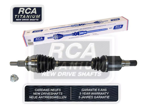 Semiasse rca france 653mm - rca,